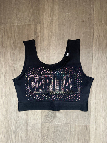 Sports Bra with Diamontes