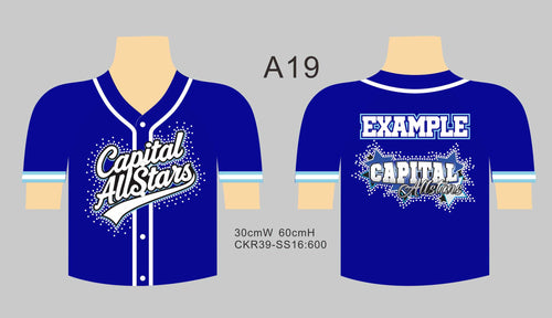 Cropped or Long Baseball Top w/ name