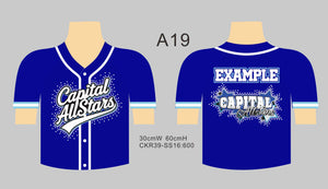 Cropped or Long Baseball Top w/ name