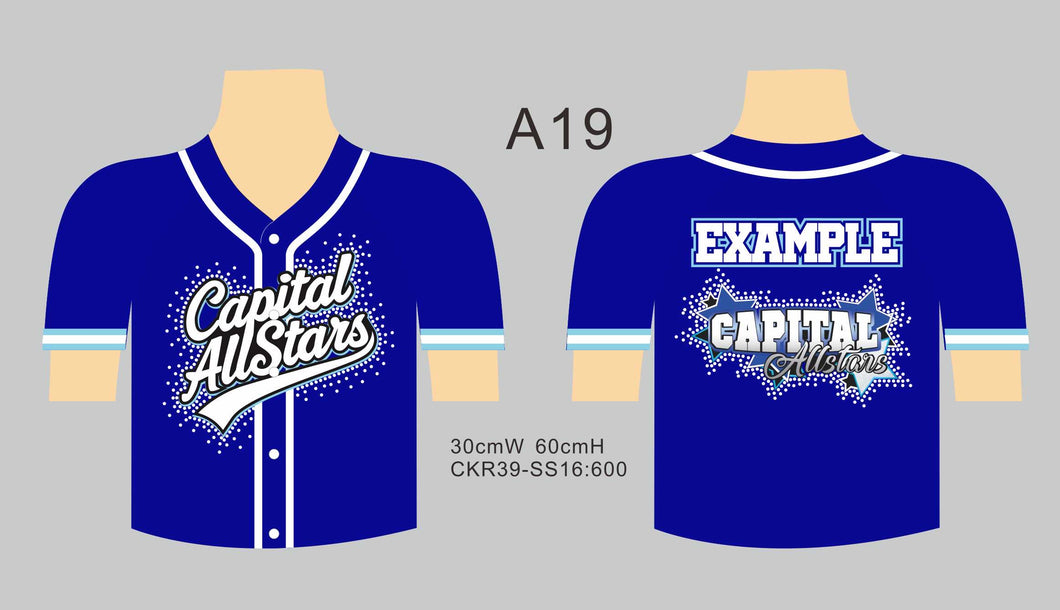 Cropped or Long Baseball Top w/ name