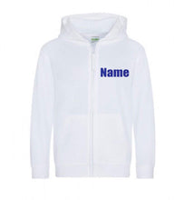 Load image into Gallery viewer, Zip-Up Hoodie with Name
